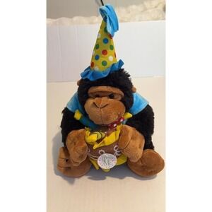 Burton + Burton Singing Birthday Gorilla Plush Toy
